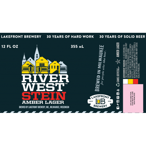 Lakefront Riverwest Stein Lager